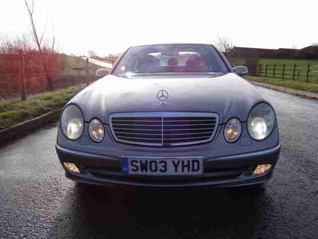 **** 2003 MERCEDES E270 CDI A/VANTGARDE AUTO 109K FSH ******