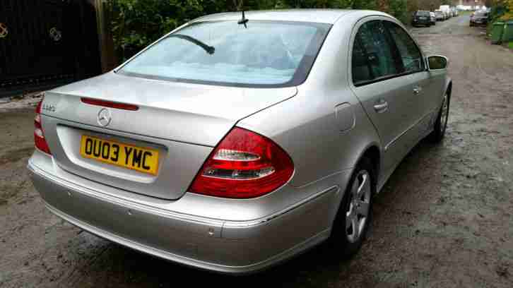 2003 MERCEDES E320 3.2 V6 AVANTGARDE AUTO SALOON... BEAUTIFUL CAR **NO RESERVE**