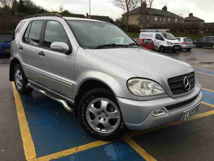 2003 MERCEDES ML270 CDI AUTO SILVER