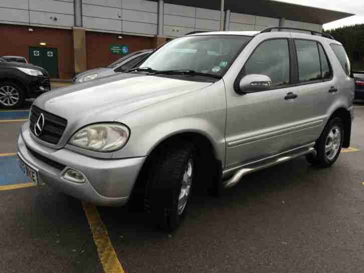 2003 MERCEDES ML270 CDI AUTO SILVER