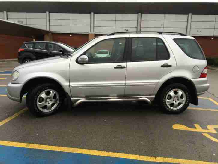 2003 MERCEDES ML270 CDI AUTO SILVER