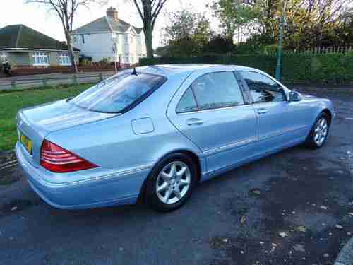 2003 MERCEDES S500L AUTO BLUE