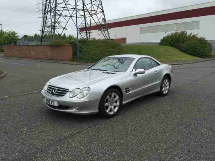 2003 MERCEDES SL 350 AUTO SILVER