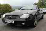 2003 MERCEDES SLK 200 KOMPRESSOR AUTO BLACK