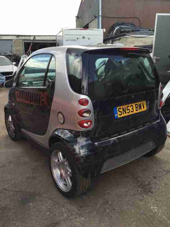 2003 MERCEDES SMART FORTWO CITY PASSION AUTO SILVER NO RESERVE!!!!!!!