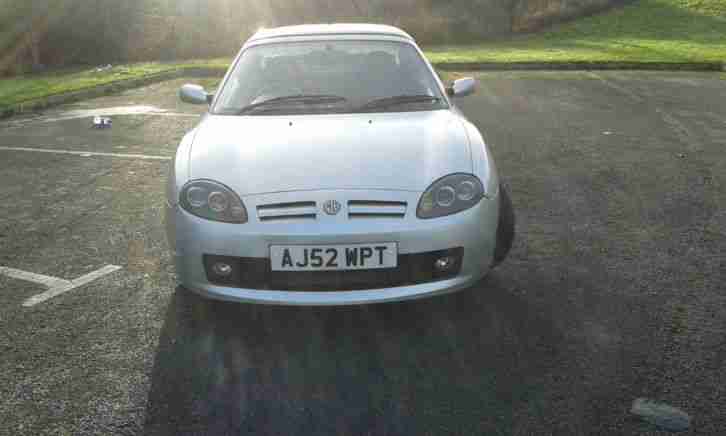 2003 MG TF 135 SPRINT SILVER ONLY 52K HALF LEATHER HARD TOP FULL MOT SUPER CAR