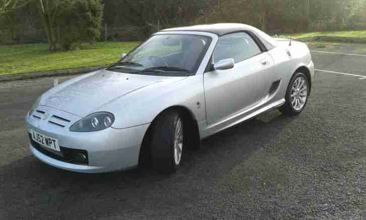 2003 MG TF 135 SPRINT SILVER ONLY 52K HALF LEATHER HARD TOP FULL MOT SUPER CAR
