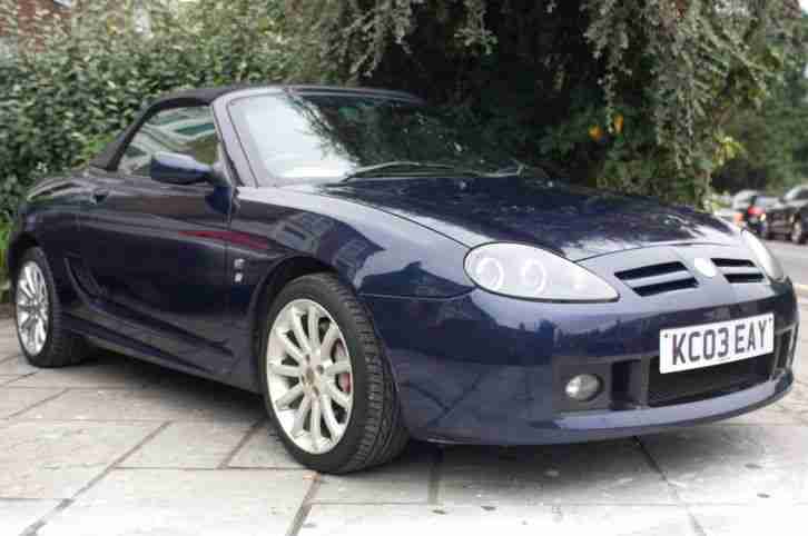 2003 MG TF SPORTS CONVERTIBLE BLUE, 100,000 miles 135 New Head Gasket