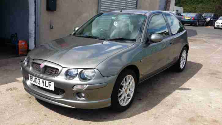 2003 MG ZR 105 1.4 16V Grey MOT December