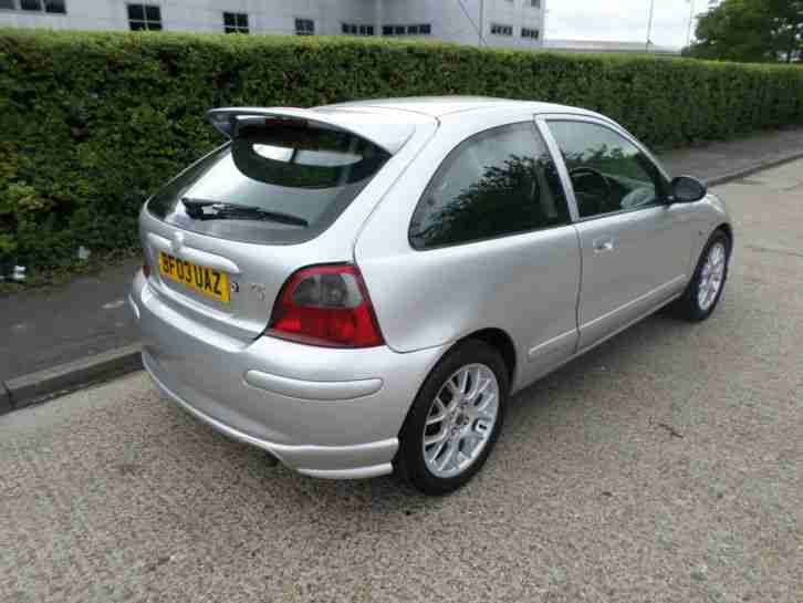 2003 MG ZR+ TD 3 Door in SILVER