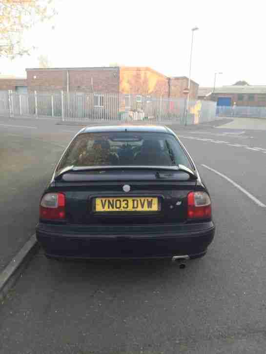 2003 MG ZS Black