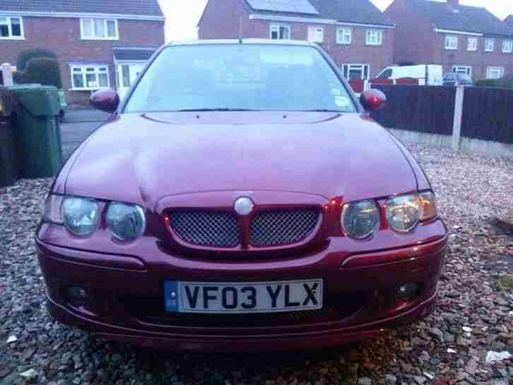 2003 MG ZS+ RED 1.8 120 WITH 12 and 3 weeks Mot