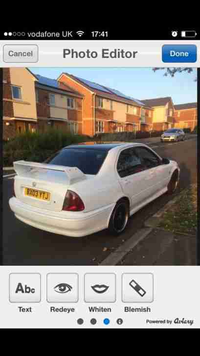 2003 MG ZS+ TD DIESEL WHITE