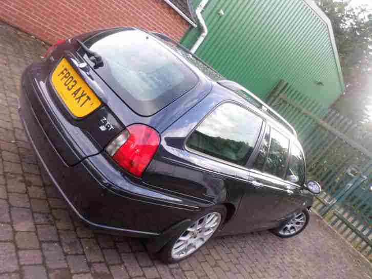 2003 MG ZT-T 2.0 CDTI 135 + ROVER 75 DIESEL ESTATE ~BLACK ~ FULL MOT + TAX INC