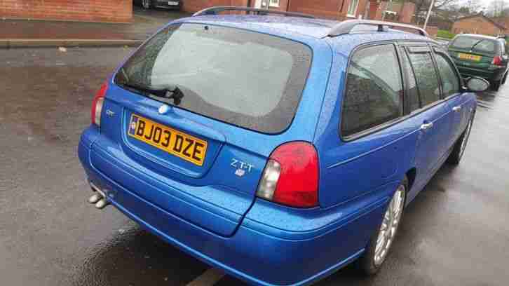 2003 MG ZT-T+ CDTI AUTO TROPHY BLUE