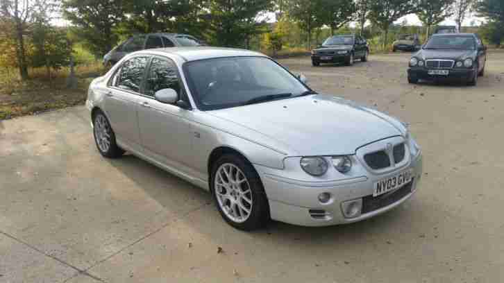 2003 MG ZT+ TURBO SILVER ONLY 76K STUNNING CAR MUST BE SEEN