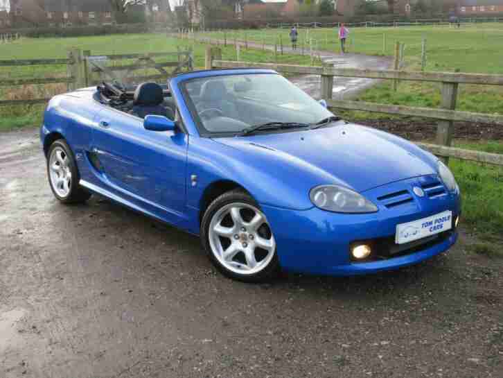 2003 MGF TF 1.8 135 Cool Blue Only 59,000 Miles 2 Owners Service History