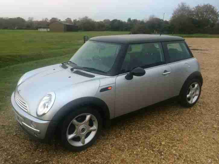 2003 COOPER 1.6 CHILLI PACK, SILVER,