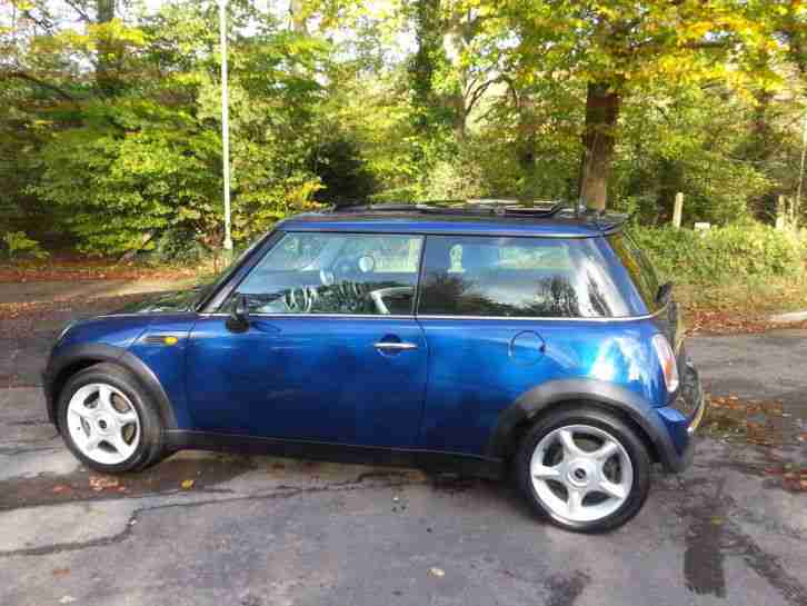 2003 MINI COOPER BLUE FSH 2 Owners Excellent Condition