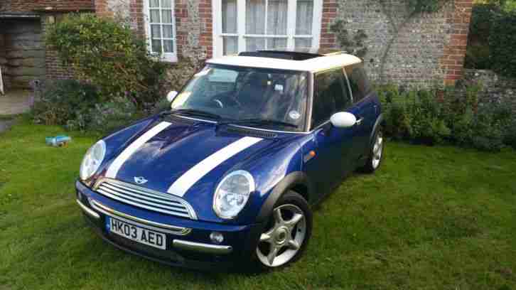 2003 MINI MINI COOPER BLUE