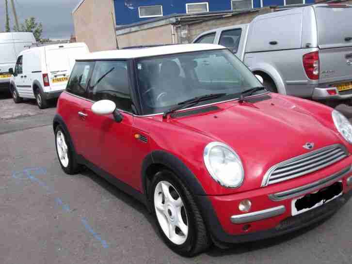 2003 MINI MINI COOPER RED