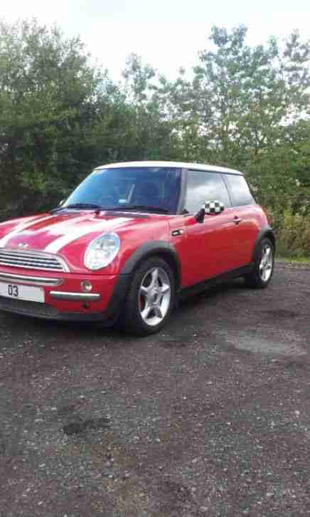 2003 MINI MINI COOPER RED