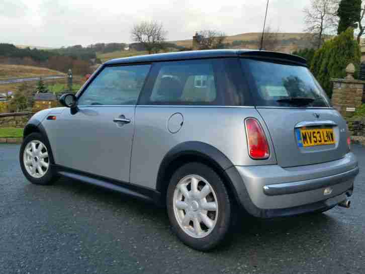 2003 MINI MINI ONE SILVER