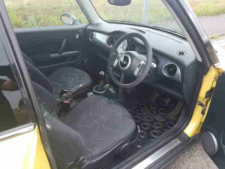 2003 MINI MINI ONE YELLOW - VERY TIDY CAR - MOT FEB 2017 - GREAT CONDITION £1695