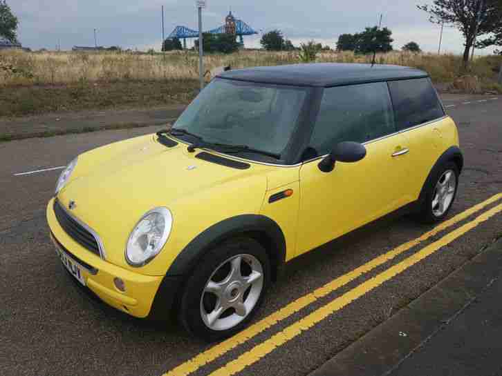 2003 MINI MINI ONE YELLOW VERY TIDY CAR MOT FEB 2017 GREAT CONDITION £1695