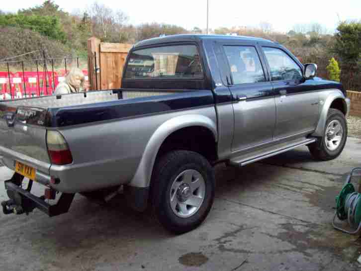 2003 MITSUBISHI L200 2.5TD 4LIFE 4WD BLUE/SILVER