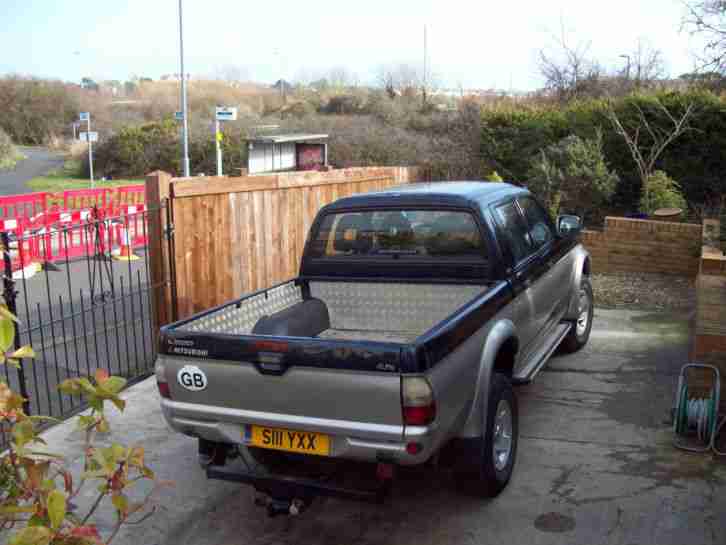 2003 MITSUBISHI L200 2.5TD 4LIFE 4WD BLUE/SILVER