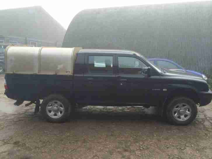 2003 MITSUBISHI L200 2.5TD GL 4WD BLACK