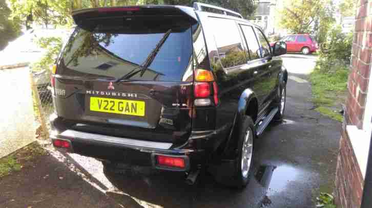 2003 MITSUBISHI SHOGUN SPORT V6 ANIMAL BLACK