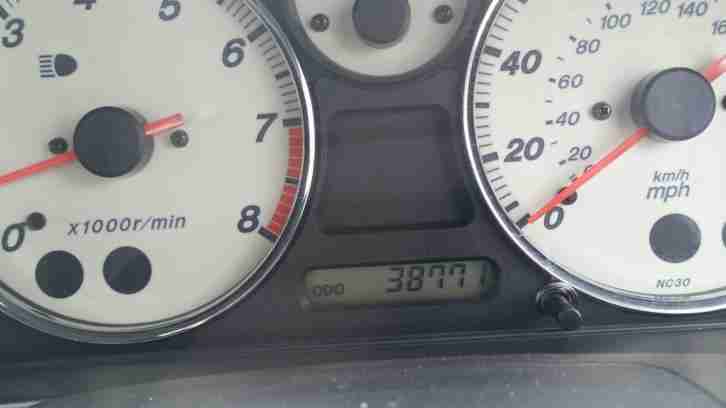 2003 Mazda MX-5 1.8i WITH HARD TOP LOOK AT THE MILEAGE !!!!!!!!!!