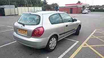 2003 NISSAN ALMERA S 1.5 PETROL SILVER