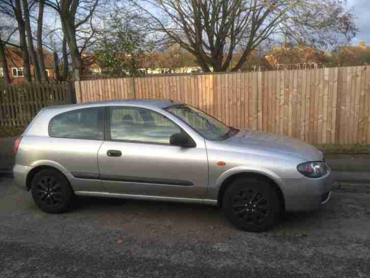 2003 NISSAN ALMERA S SILVER