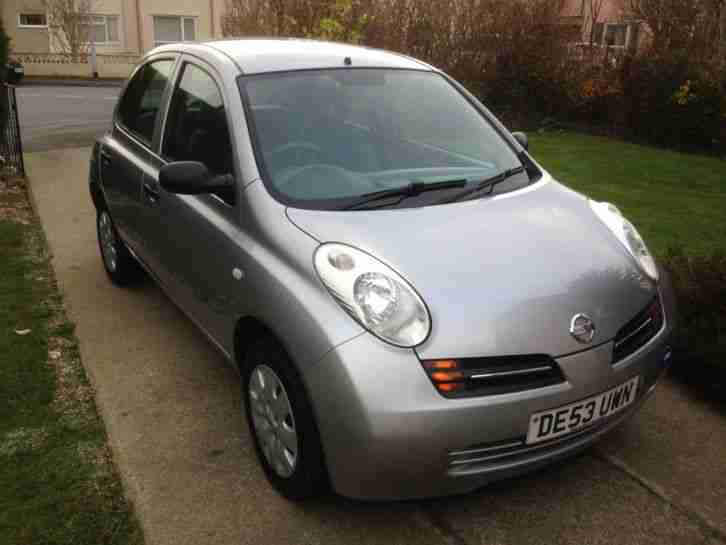 2003 NISSAN MICRA E SILVER