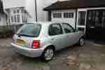 2003 MICRA S AUTO 5 DOORS SILVER V.LOW