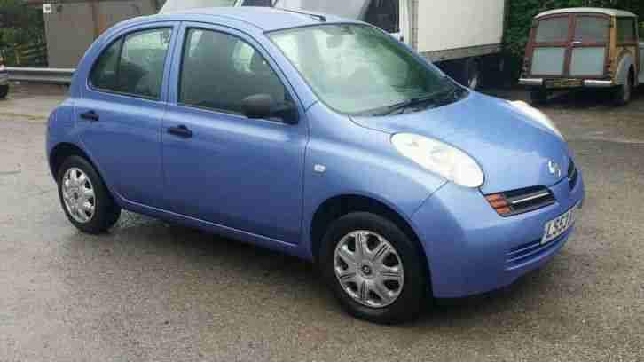 Nissan MICRA. Nissan car from United Kingdom