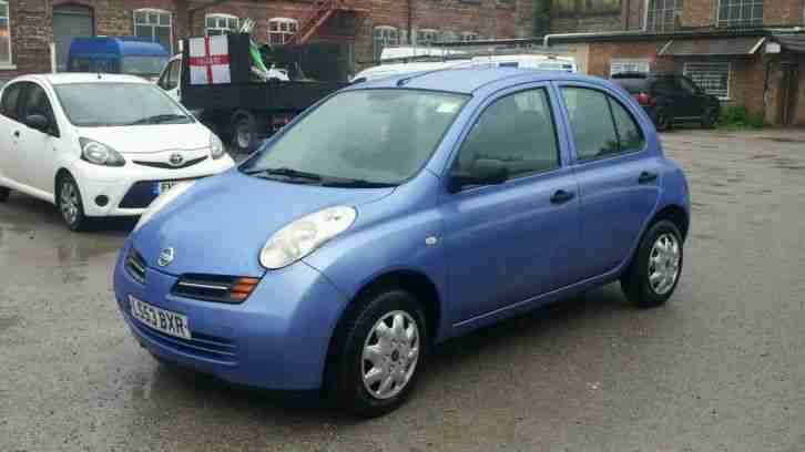 2003 NISSAN MICRA S AUTO BLUE Full MOT