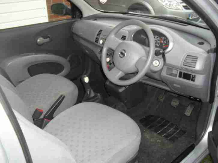 2003 NISSAN MICRA S METALIC SILVER 85833 MILES 12 MONTHS M.O.T.