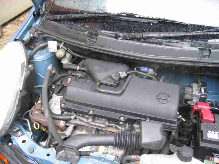2003 NISSAN MICRA SE BLUE NEW SHAPE NO RESERVE AUCTION