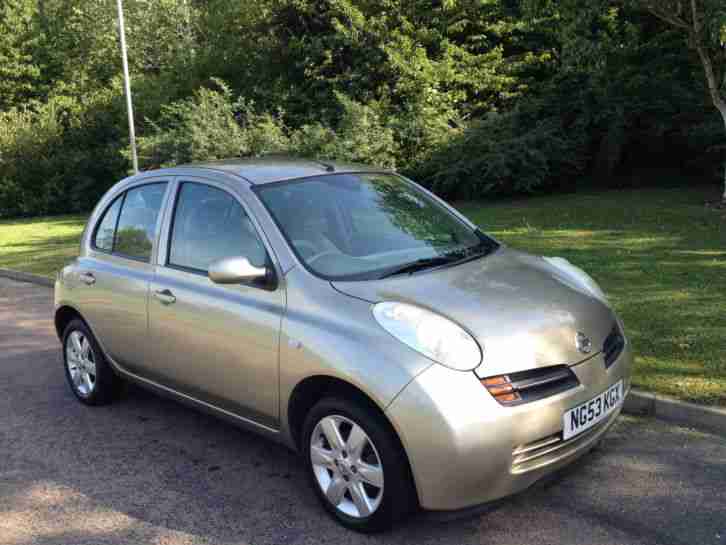 2003 NISSAN MICRA SVE GOLD