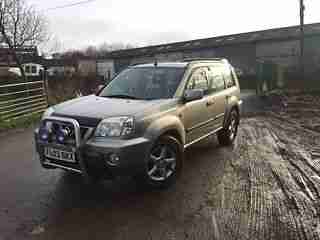 2003 NISSAN X-TRAIL SPORT TD SILVER Not Landrover 4x4 Not Navara OFF Road MOT