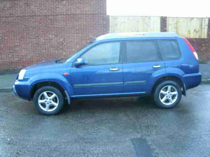 2003 NISSAN X-TRAIL SPORT-X DIESEL BLUE