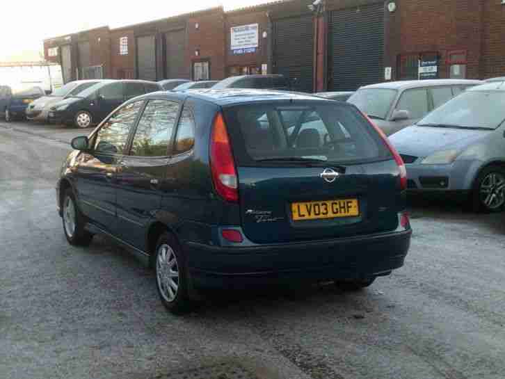 2003 Nissan Almera Tino 1.8 SE 5dr 5 door Estate