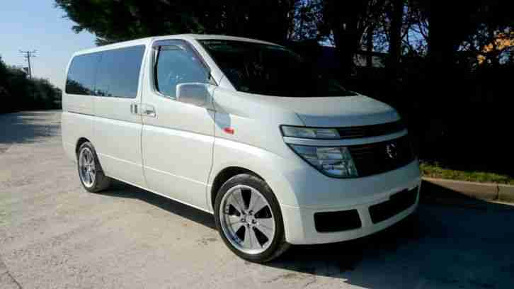 2003 Nissan Elgrand - FRESH IMPORT, ONLY 27,350 MILES!!! (GRADE 4 VEHICLE!!!)