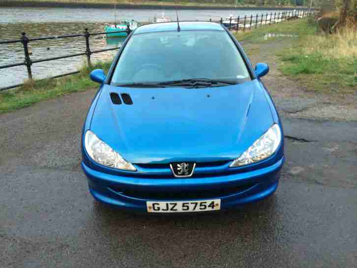 2003 PEUGEOT 206 S BLUE 1.4 SPORT