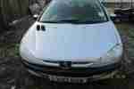 2003 206 VERVE SILVER 1.4 PETROL