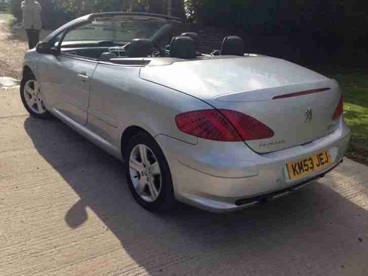 2003 PEUGEOT 307 CC SILVER